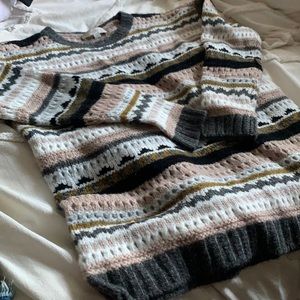 Oversized LOFT knit sweater